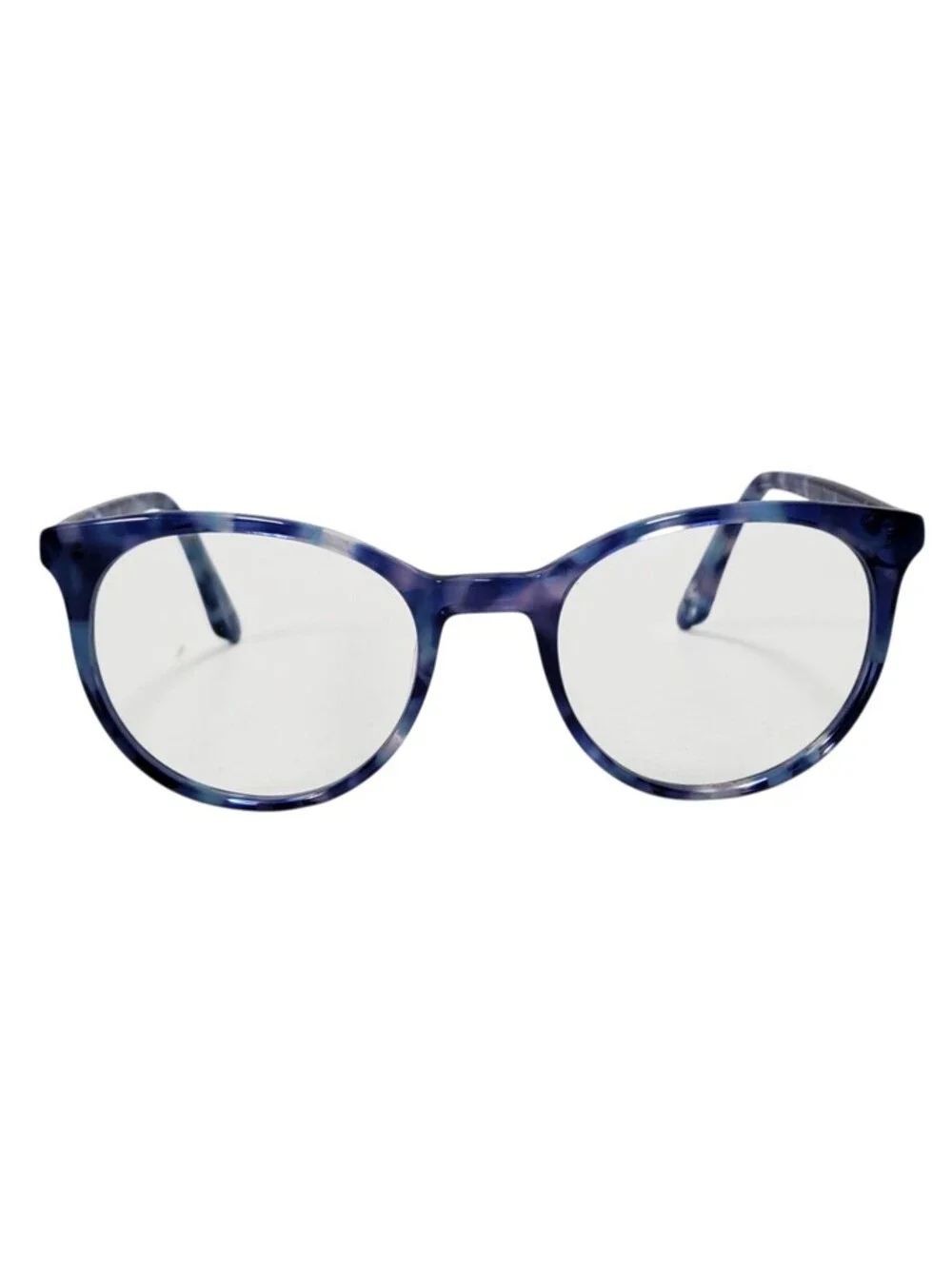 Amelia E Veronique Blue Tortoise Shell Eyeglass Frames 35-002341 / 50-20-145